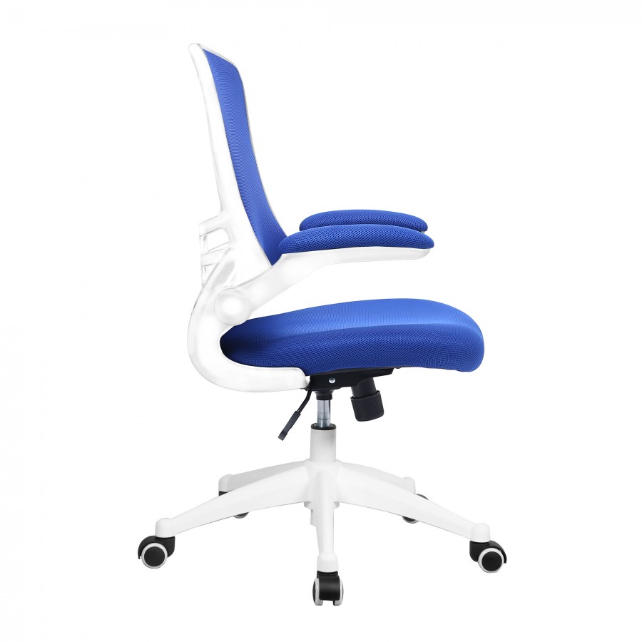 Luna White Mesh Designer Office Chair